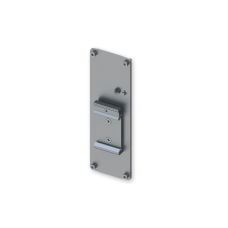 TSW2 REAR PANEL WITH DIN RAIL HOLDER